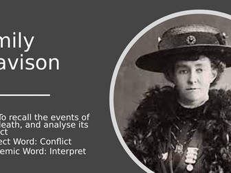 The death of Emily Davison