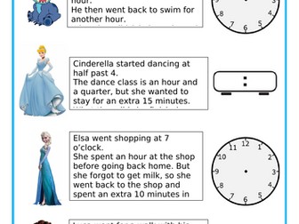Maths - Problem Solving with Time