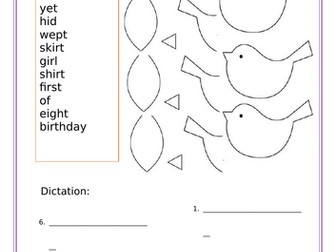 Phonics - 'ir' and 'ey'