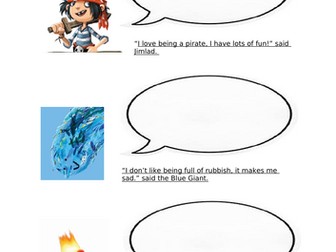 Literacy - Speech Marks / Bubbles