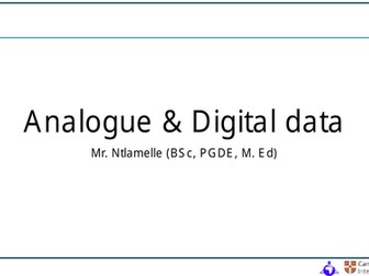 Lesson 1: Analog and Digital Data Explained