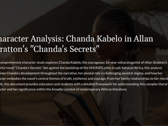 Chanda's Secrets Character Revision Pack