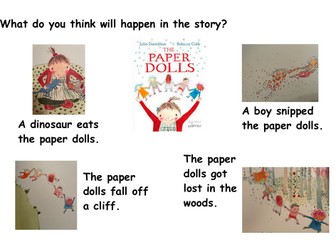 Julia Donaldson Paper Dolls Prediction