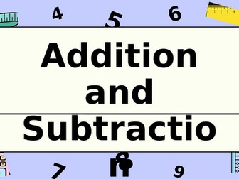 Addition and Subtraction PowerPoint