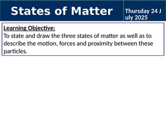 States of Matter