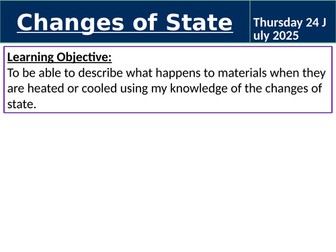 Changes of State
