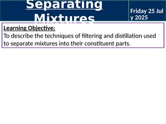 Separating Mixtures