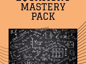 GCSE Physics Equations Activity Pack!