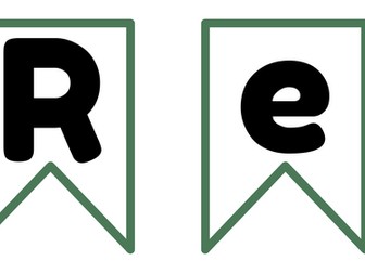 Bunting display signs