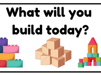 Construction area posters