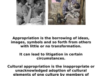 Appropriation