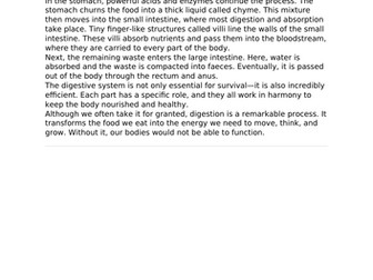 Y5&6 Reading Skills - could be described as