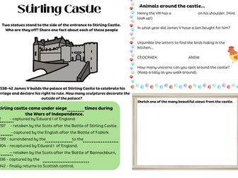 Stirling Castle Visit Trivia