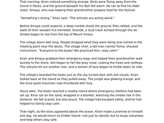 Y5&6 Reading Skills - number these facts from 1-5