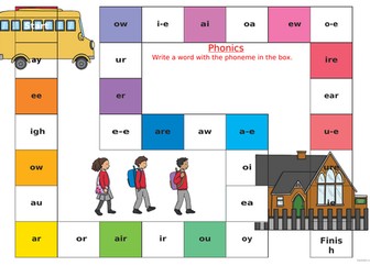 phonics word game