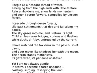 5 KS2 SATs style poetry reading comprehensions