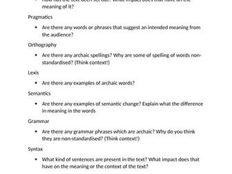 Language Change - Medical Extracts