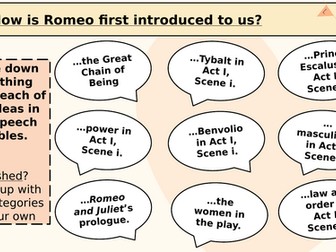 Romeo and Juliet sow