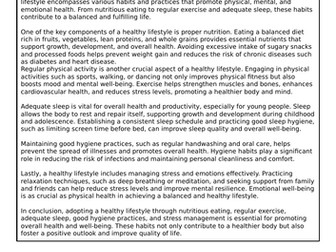 Moral Social Cultural Year 10 Assessments (UAE)