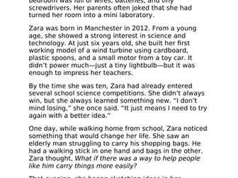 3 KS2 SATs style reading comprehensions