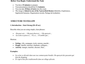 IOA-French B SL / ab initio - Sample Answer with Notes