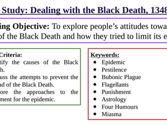 Medicine in Britain, 1250 - Present - Lesson 3: Case Study (The Black Death 1348 - 1349)