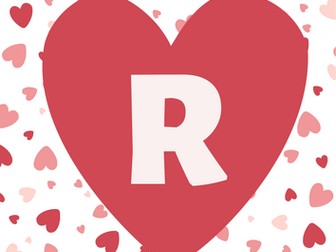 Romeo and Juliet Display Bunting