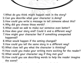 Continuous Provision Subject Area Open Ended Questions