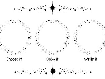 Phonics 'Draw it' activity