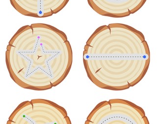 pre writing patterns on logs