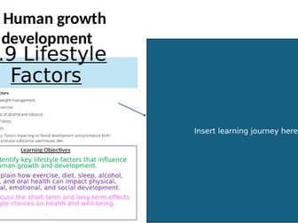AAQ Health and Social Care Unit 1 Human Lifespan Development 1.9a & 1.9b Lifestyle Factors