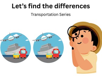 Let's Find the Differences ... - Kids FlashCard Activity