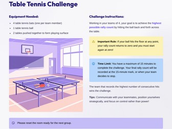 Team Building Activity