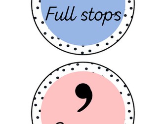 KS2 Punctuation display