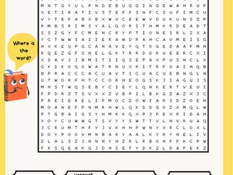 Computer Science Word Search Puzzle