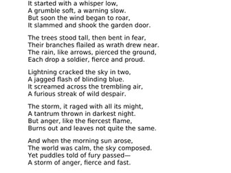 3 KS2 SATs style reading poetry comprehensions