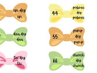 Counting in 11s (Welsh)