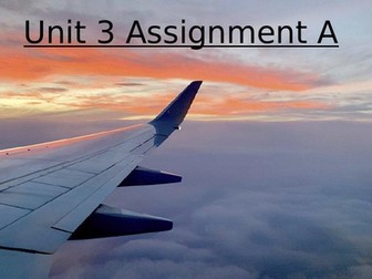 Pearsons - BTEC Travel and Tourism - Level 3 - Unit 3 - Principles of Marketing