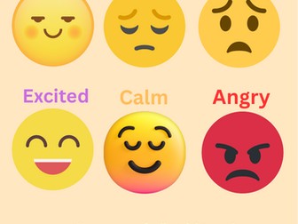 Classroom feelings poster