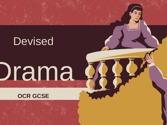 OCR Devised Drama - Year 10 full scheme, structure and portfolio guidance 2025/26