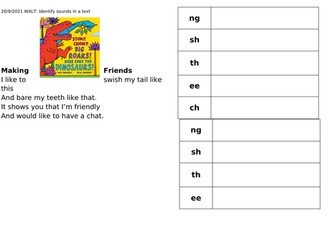 Dinosaur Phoneme Spotter