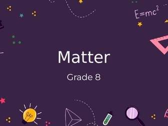 Year 9 Matter