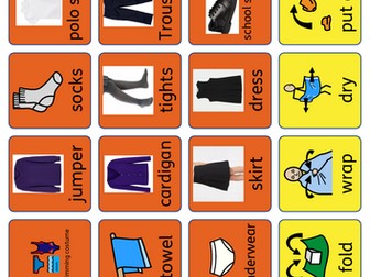 SEN - Getting dressed for P.E/swimming