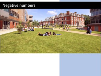 HCF & LCM, square and cube numbers, BIDMAS, Negative numbers in  +,-,x,÷, Rounding, Estimation & S.F