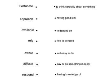 English Vocabulary Practice 1