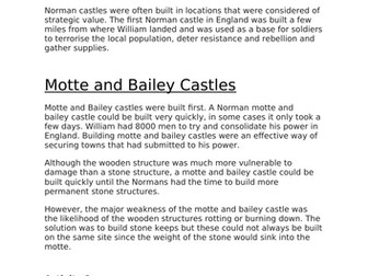 Medieval Castles Activity Pack