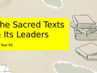 Sacred Texts Presentation/Worksheet