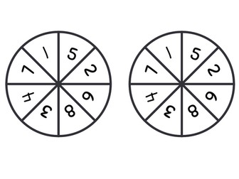 Number Spinning Wheel