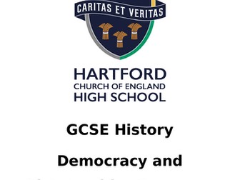 GCSE History: Democracy and Dictatorship Germany 1890-1945 Revision Guide