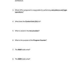 Computer Science GCSE OCR Quizzes